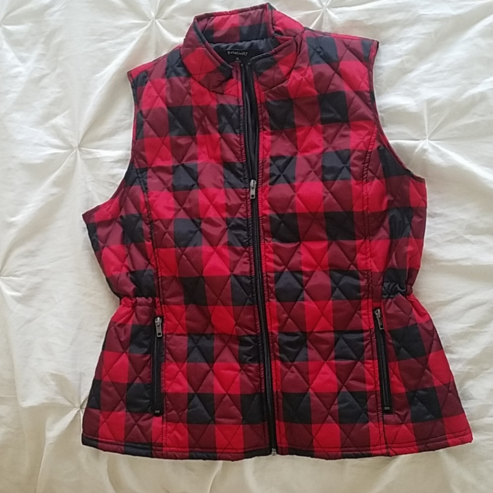 Buffalo Check Vest